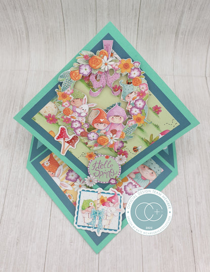 Craft Consortium Que le printemps commence - Bloc de papier A4