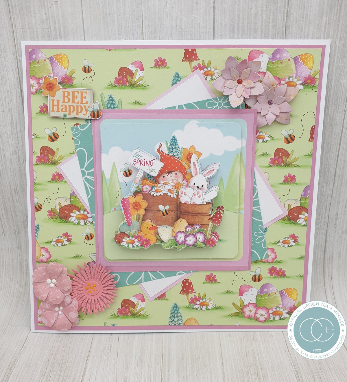 Craft Consortium Que le printemps commence - Bloc de papier 6x6