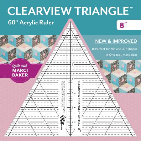 Règle Clearview Triangle de 60 po (8 po)