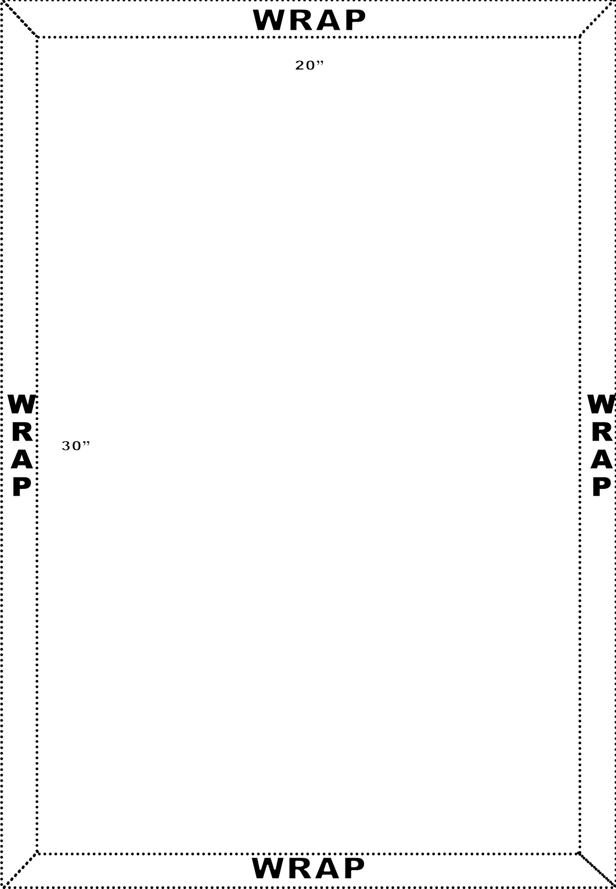 Toile photo portrait