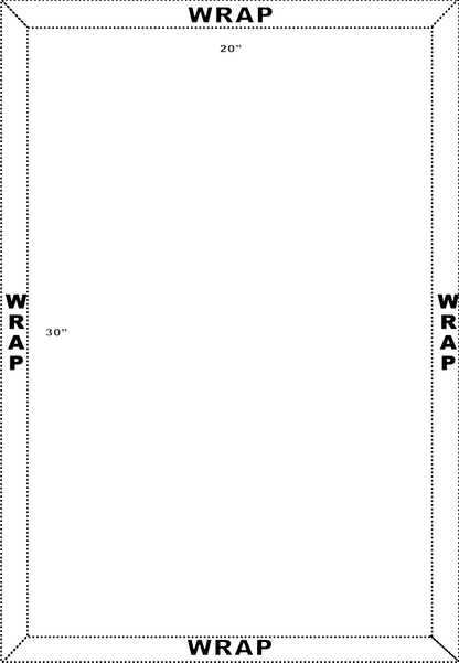 Toile photo portrait