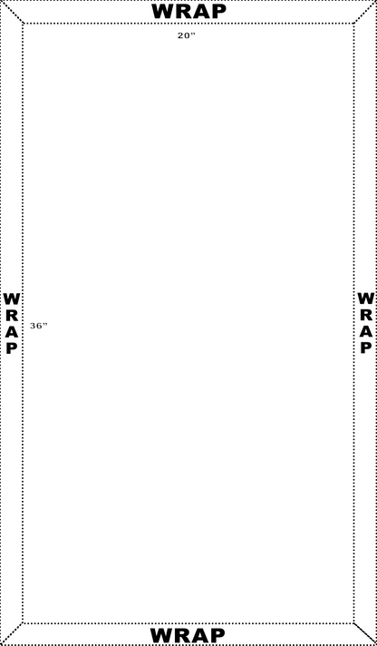 Toile photo portrait