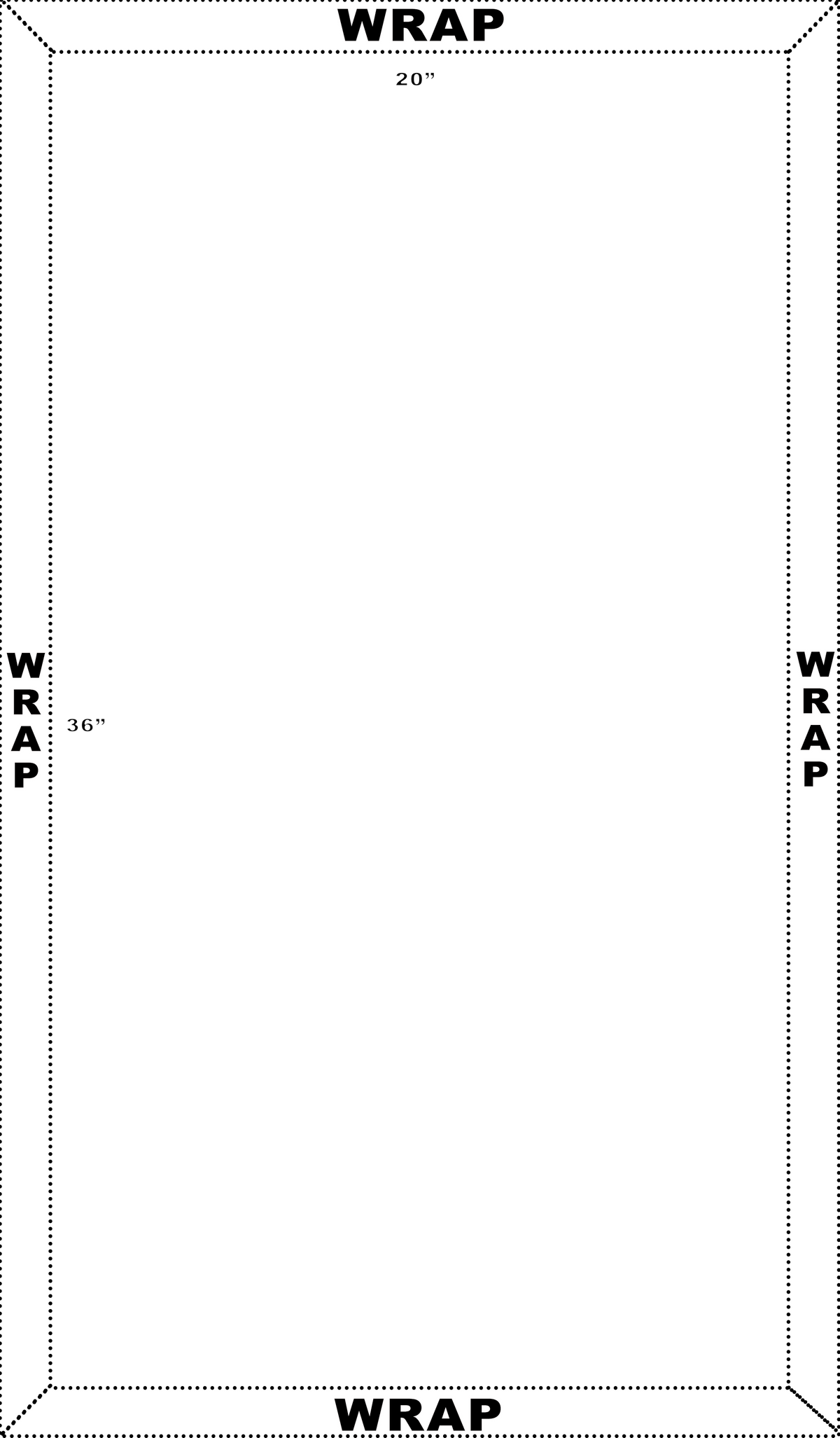 Toile photo portrait
