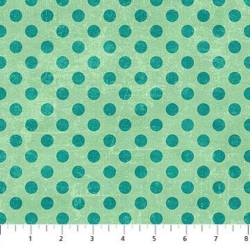 Deborah Edwards - Spot On -Teal/Teal Dot 22598-61