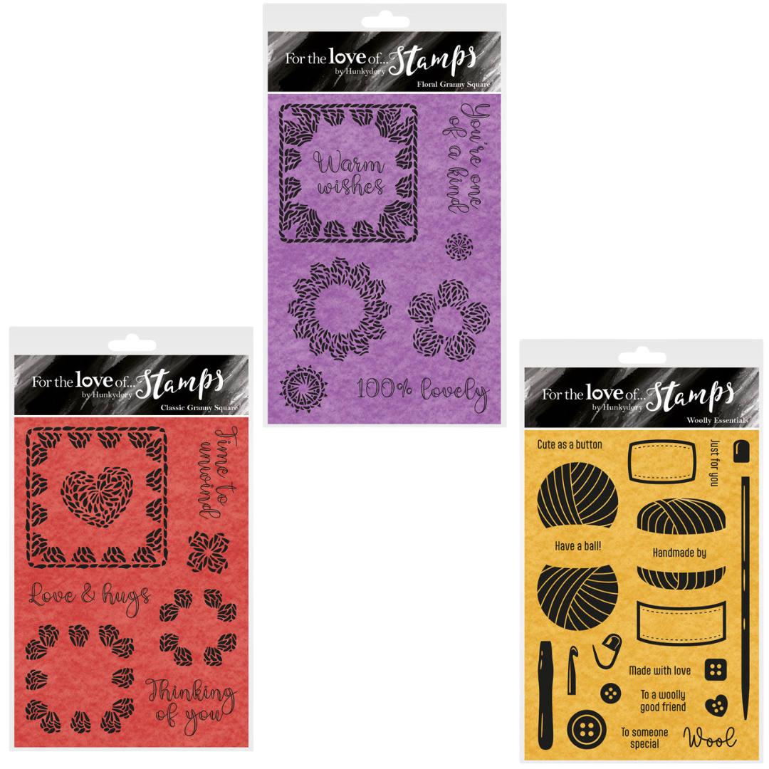 Collection de timbres Doux Souhaits