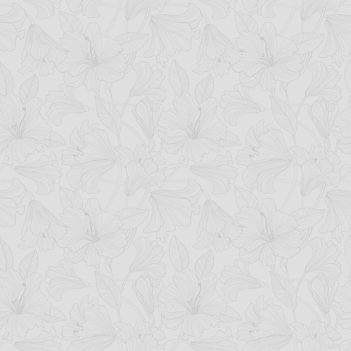 Northcott Simply Neutrals - Grey Floral -23912-92