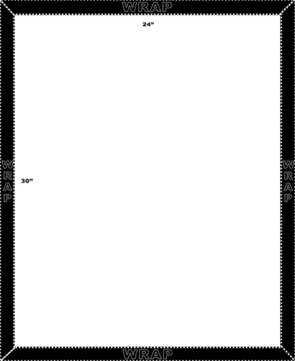 Toile photo portrait