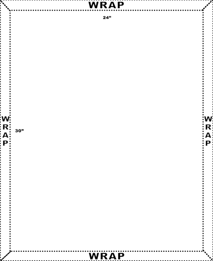 Toile photo portrait