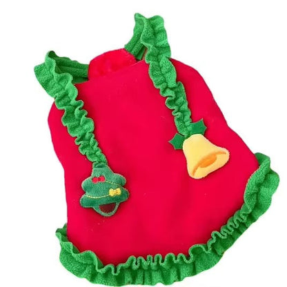 Robe de Noël pour chien Jingle Bells – Robe de fête pour chien