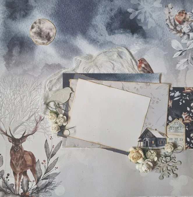 3Quarter Designs - Collection Scrapbooking - Hiver Enchanté