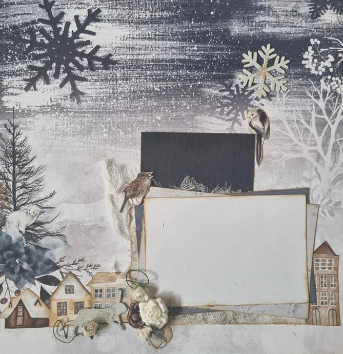 3Quarter Designs - Collection Scrapbooking - Hiver Enchanté