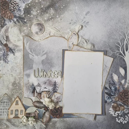 3Quarter Designs - Collection Scrapbooking - Hiver Enchanté