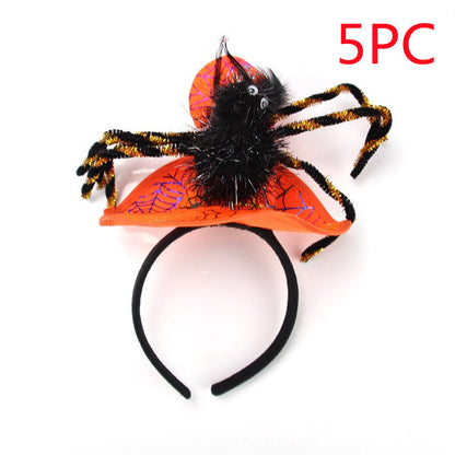 Spooky Halloween Hair Accessories – Festive Headband Costume Prop for Adults & Children