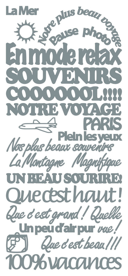 Peel Off Stickers - Souvenirs