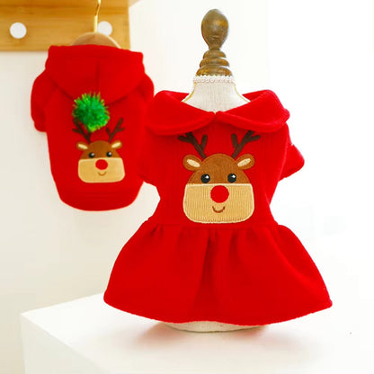 Robe de Noël Carol pour chiens – Robe festive pour chiens