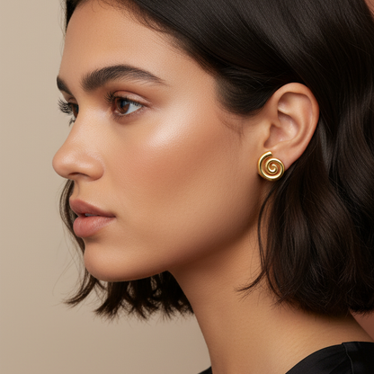 Spiral Chic Earrings