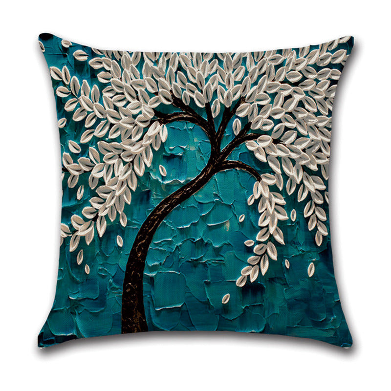 Nature Landscape Throw Pillow Cover – American Country Style Home Décor