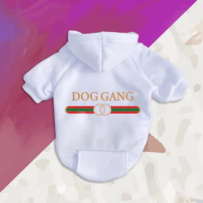 Dog Gang Hoodie – Luxury Streetwear Hoodie for Dogs