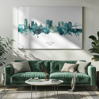 Wall art Halifax Canada Skyline
