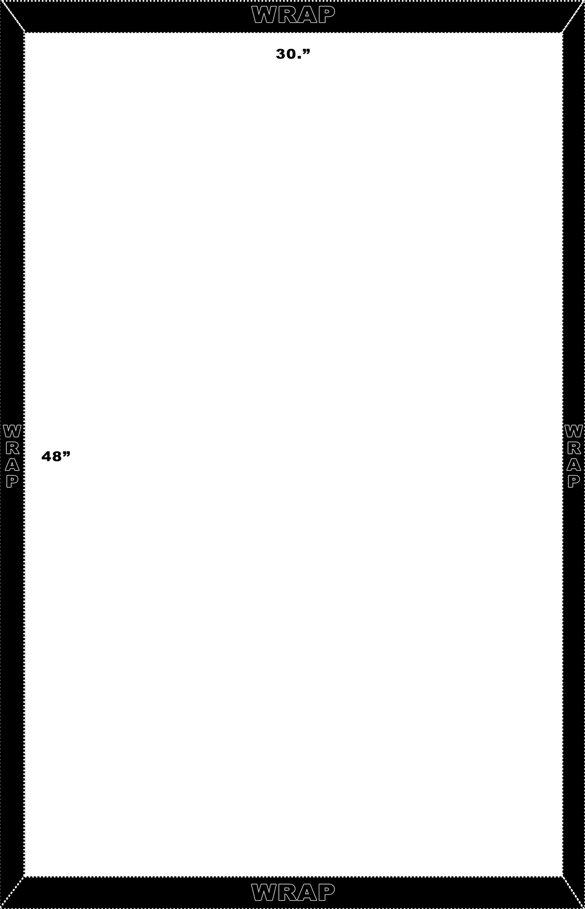 Toile photo portrait