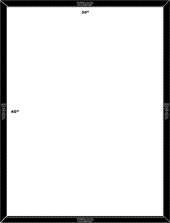 Toile photo portrait
