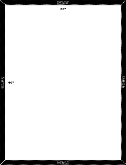 Toile photo portrait
