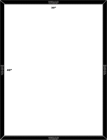 Toile photo portrait