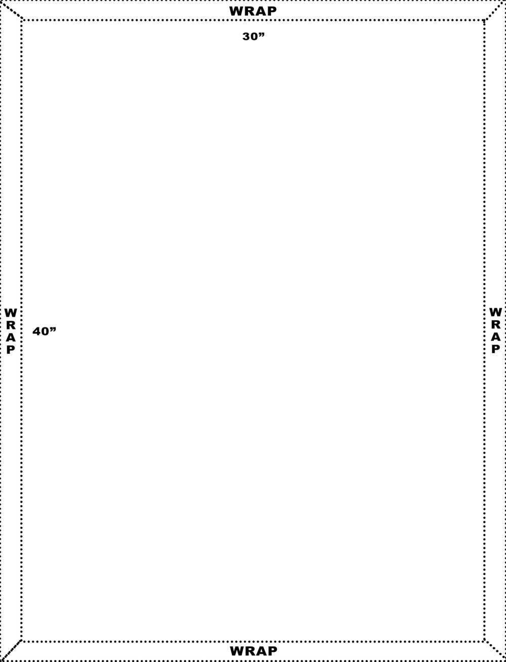 Toile photo portrait