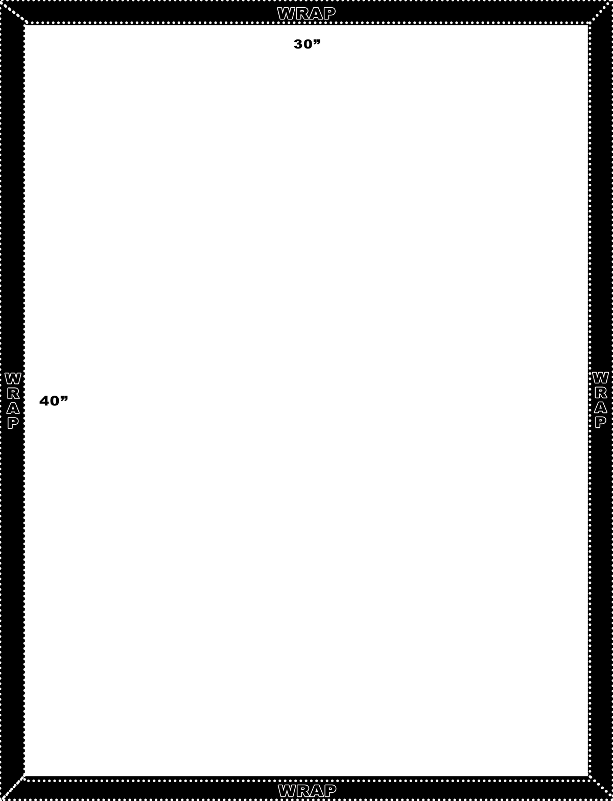 Toile photo portrait