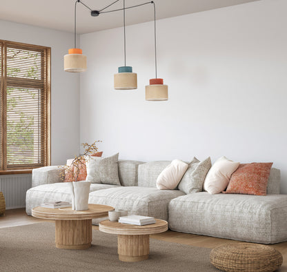 DUO Jute Mix Suspension Naturelle 3