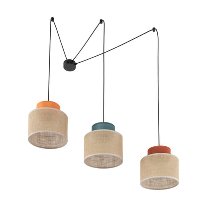 DUO Jute Mix Suspension Naturelle 3