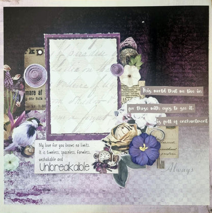 3Quarter Designs - Améthyste Enchantée - Collection de Scrapbooking