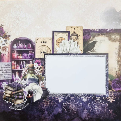 Lot de papiers 30x30 cm Collection Magic Potion