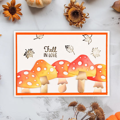 Vaessen Creative • Tampons transparents Hey Pumpkin 16 pièces