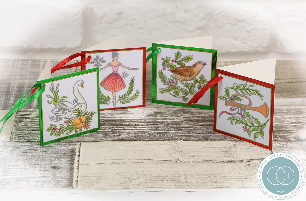 Craft Consortium 12 Days Of Christmas - Set de Tampons 6x8