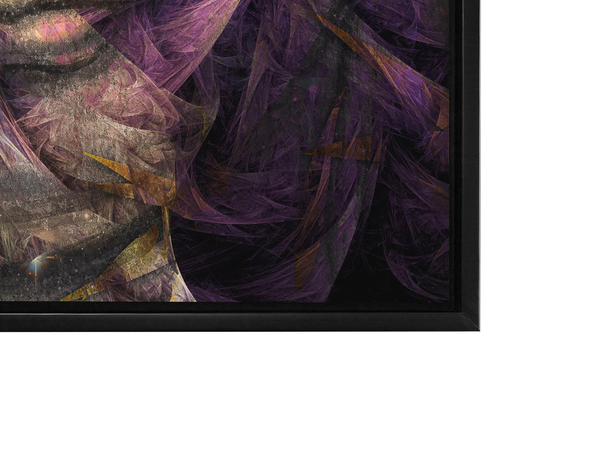Wall Art Dimensional Buddha -Fine Art Canvas