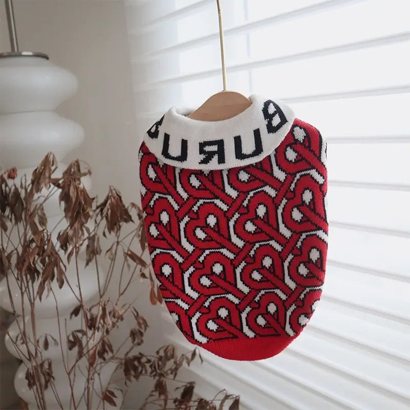 Brrbrry Classic Dog Sweater | Cozy Winter Dog Clothing