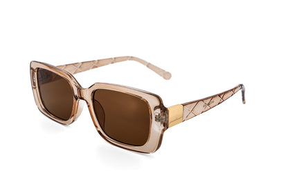 Boléro Odette — Quilted Rectangular Sunglasses