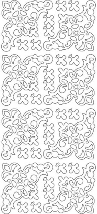 Autocollant double face - Grands coins