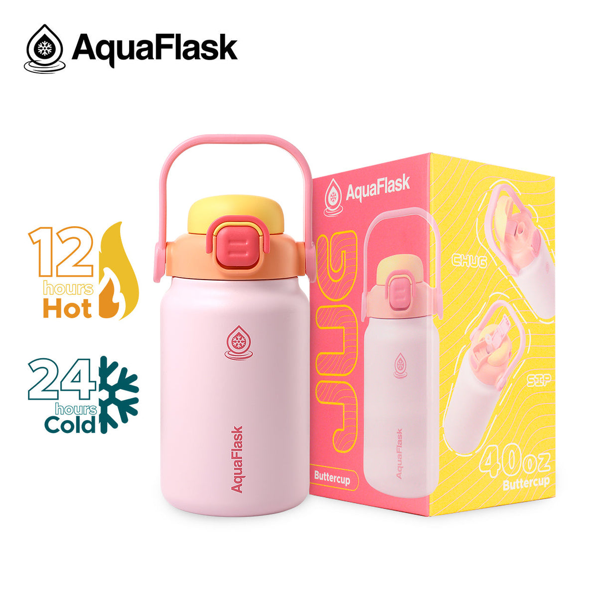Gourde AquaFlask 1,18 L (40 oz)