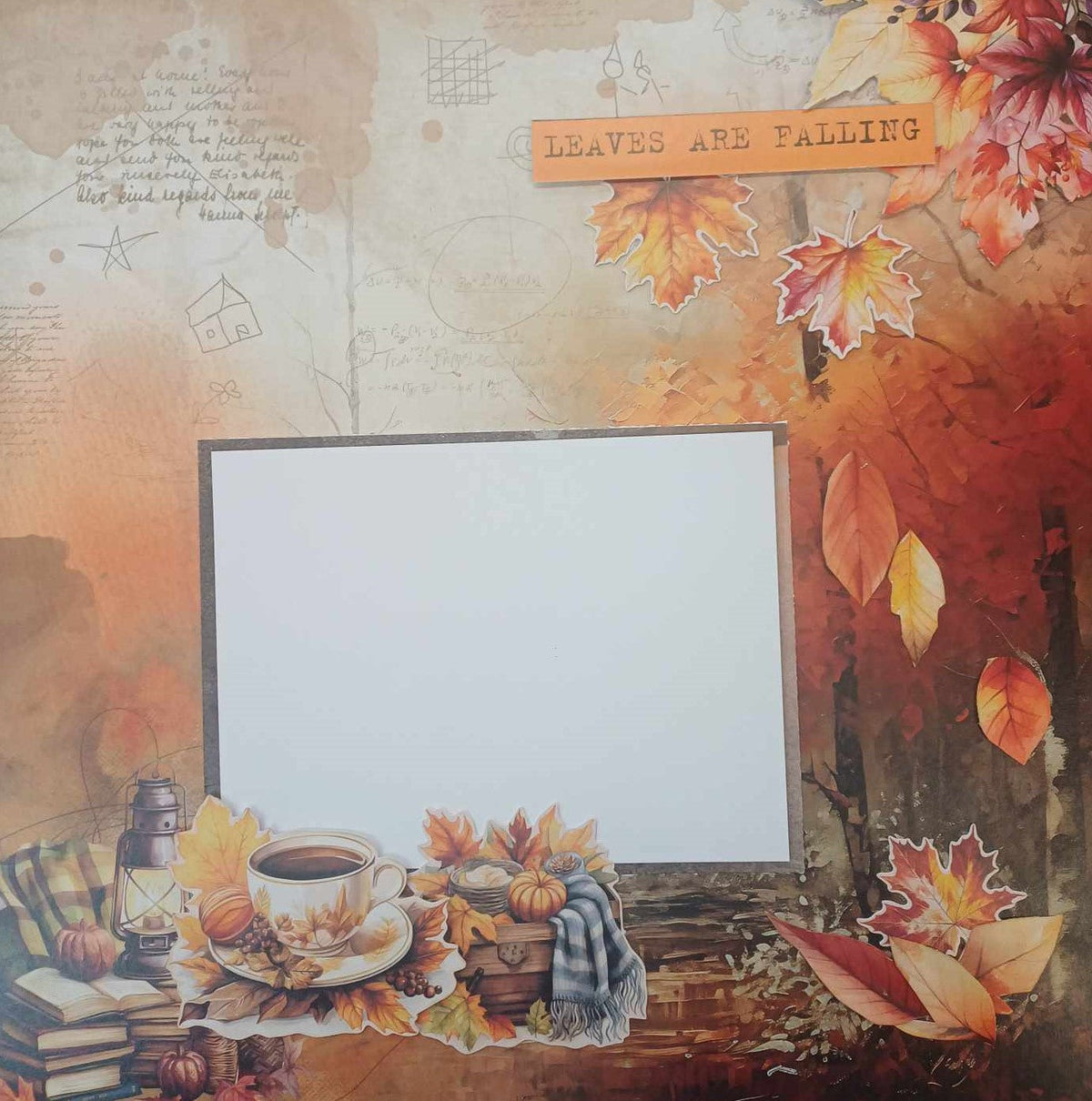 Collection de scrapbooking 3Quarter Designs Falling Leaves 30x30 cm