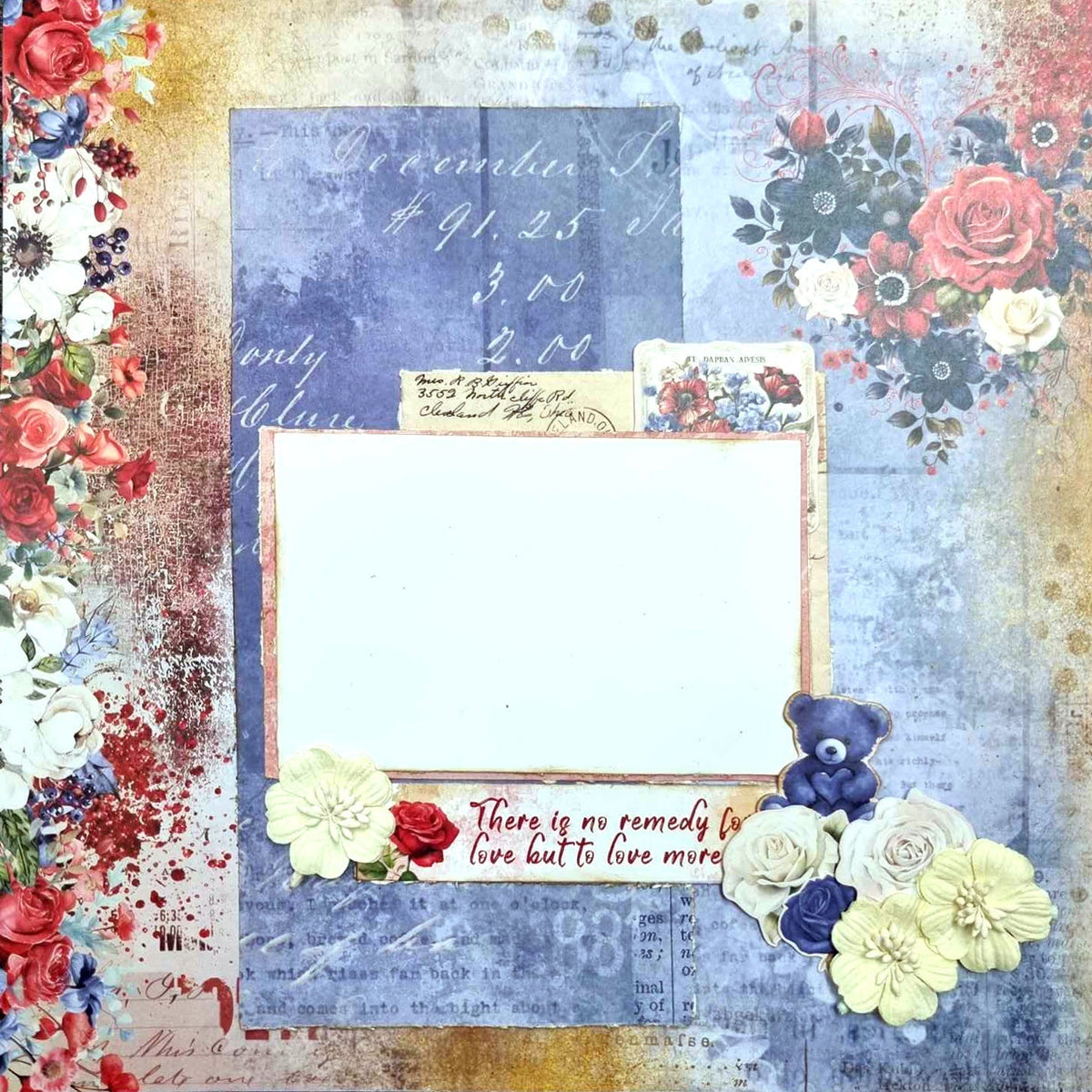 Collection de scrapbooking 3Quarter Designs Love You 30x30 cm