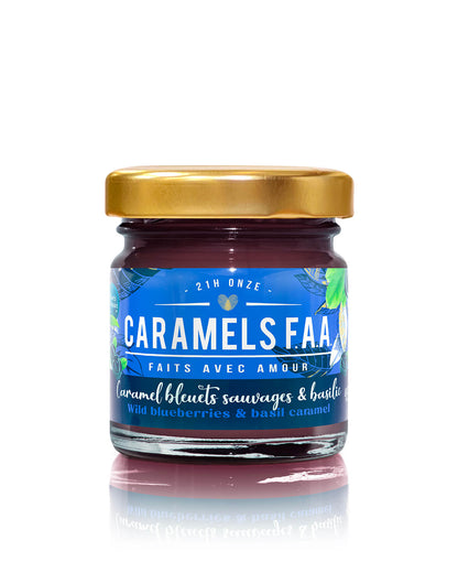 Caramel Bleuets Sauvages & Basilic