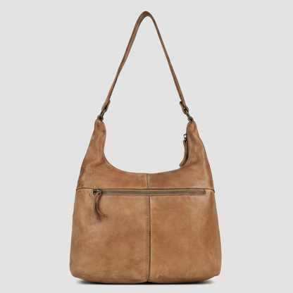 MET Premium Leather Shoulder Bag. Everyday Urban Hobo