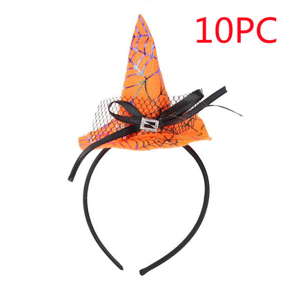 Spooky Halloween Hair Accessories – Festive Headband Costume Prop for Adults & Children