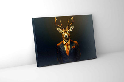 Wall Art Chief deer- Modern art-Wildlife Canvas Art