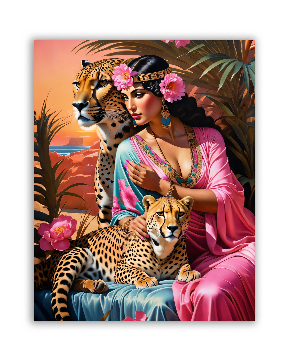 Wall Art-Cleopatra reimagined-Fine Art Canvas