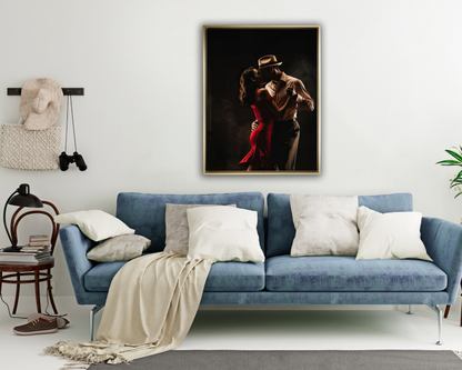 Wall Art- Tango Dance -Canvas Printed-Modern art