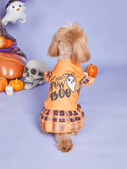 Miss Boo Dog Dress | Halloween Dog Dress
