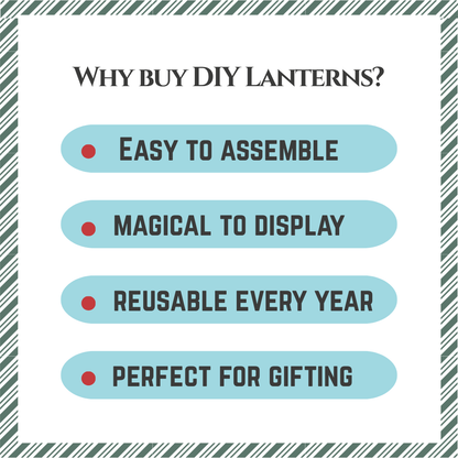 CrafTreat DIY Paper Lanterns - Gnome